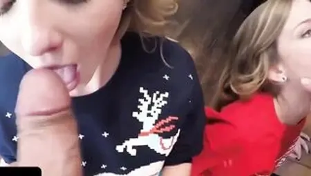 BFFS - 2 Adorable Girls Sydney Cole And Moriah Tyler Recieve Sexual Gifts Inside Boxes From Crazy Dudes
