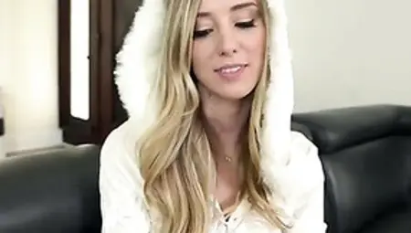 Hot step sister seducing step brother in ice princess costume