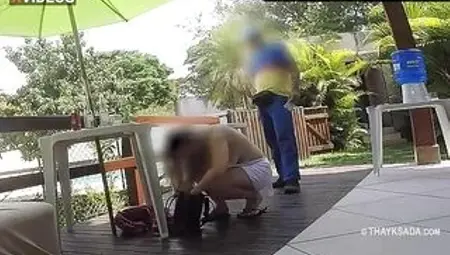 I answered the very wicked and provocative water delivery chap out of pants and showed him