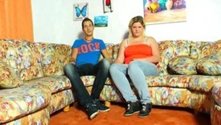 Hot German BBW Couple Engaging In Passionate Sex