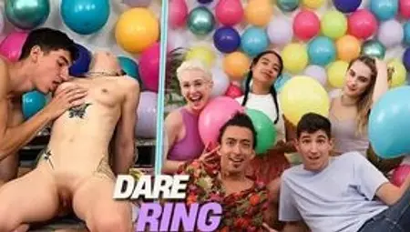 Ersties TV - Full Truth or Dare Game - Hot Dare Ring Game With Friends Ends In Wild Orgy