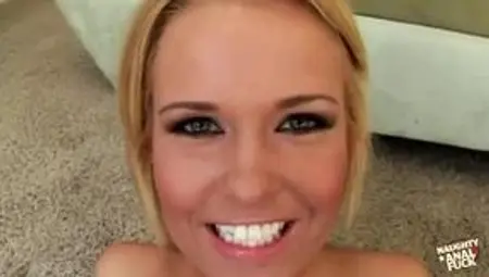 Spreading Sunscreen on the Kinky Blonde PAWG Leads to Intense Deepthroating and Deep Anal Thrusts