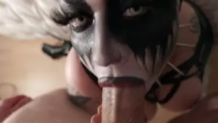 assfucking a goth girl from finland. anal goddess nova the nerd