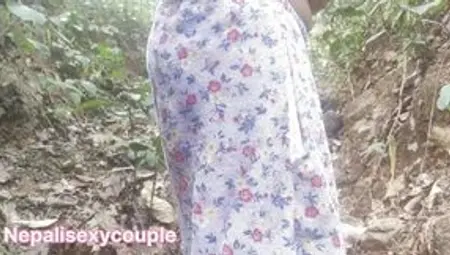 Nepalisexycouple Jungle Sex with Dirty Talk...