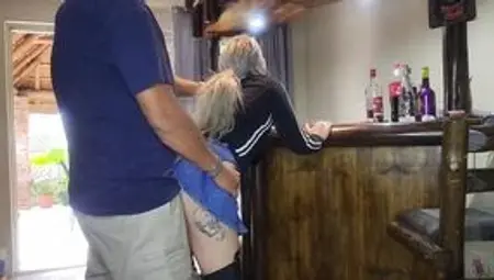 All blondes cheat creampie quickie