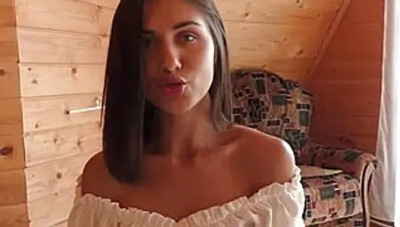 Teaching an inexperienced beauty how to be a good girl