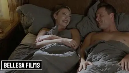 Husband and wife just woke up and are already engaged in lustful fucking