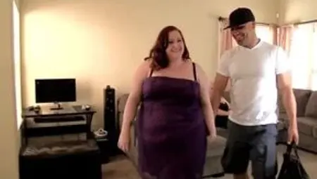 bbw fucks the plumber