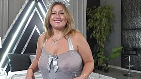 Cumming On Mia Cummin's Big Tits After Fucking Her Fat Ass