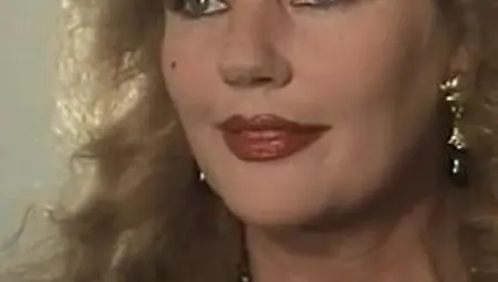Beautiful Vintage Sexy MILF with Hairy Pussy Fucked in Ass and Pussy by Three Monster Black Cocks Cumming in Her Mouth
