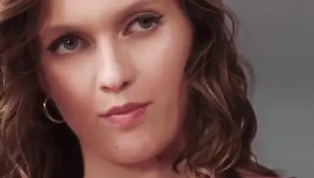 Beauty takes a hard strapon fucking from her busty girlfriend