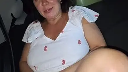 Fucked the Horny Uber Driver Right in His Car