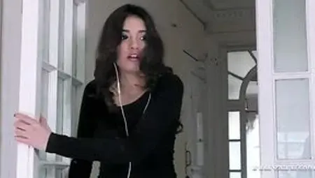 Hot European Threesome Ends with Anal Creampie