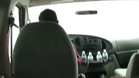 Addison Rose sex in a car