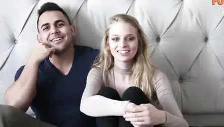 Buffed guys are filmed while destroying the pussies of amateur college chicks