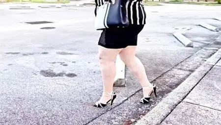The pastor buried his tongue so deep in my big fat pussy, I almost squirted in his mouth - BBW SSBBW creampie pussy, thick ass