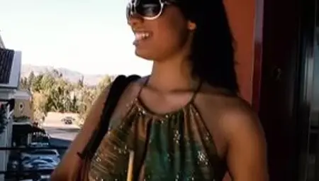 Aliana Love has a tiny black adventure