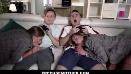 milf Stepmom's Are Free Use For Film Game Session For