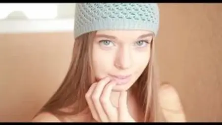 Cute teen girl Milena hot softcore erotic solo