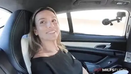 44 Year Mature Mom Karla Screwed Inside A Vehicle Then