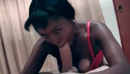Ebony amateur Colombian chick Anastasia fucking a strangers big dick