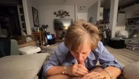 Val Sucks Her Boy Toy&#039;s Cock