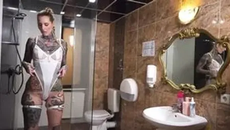 Tattooed Women with Tiny Tits Get Hardcore Again