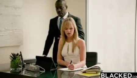 BLACKED Blonde fiance Jillian Janson gets huge bbc in her ass