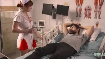 Steamy nurse goes far beyond medical treatment