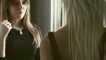 Watch these lesbian beauties play kinky strap on sex games
