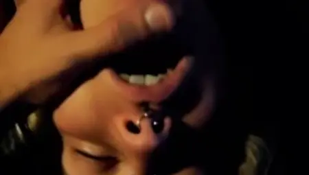 Slapping and punching girlfriend's pussy and tits PERVYPIXIE