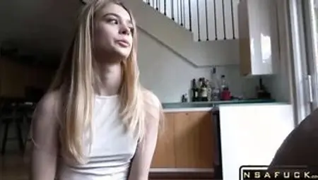 18 Year old Practices Sex with Step Dad Molly little
