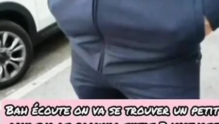 Elle se fait enculer sur un parking par un vendeur d'intersport qu'elle a branché pour un defi