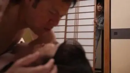 Chisato Mitake erotic intercourse with a irresistible mother