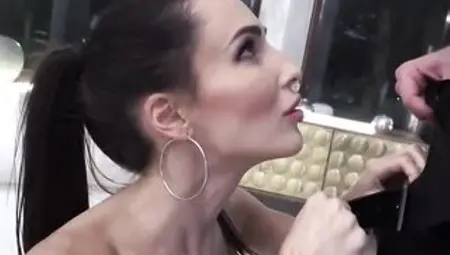 Lilu Moon got a goth hard penis down her mouth in advance of having anal sex with her lover
