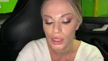 Blonde Slut Risking All In A Public Oral&#x1F61C; Encounter