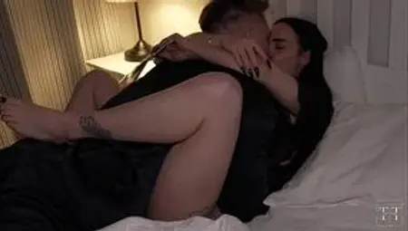 The magazine is interesting, but his huge cock is better for the night