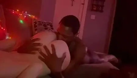 Shy 19yo teen jumps on BBC & Cums during her 1st interracial