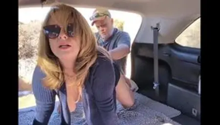 Hottest MILF Ever Cum to the Mountains with Me