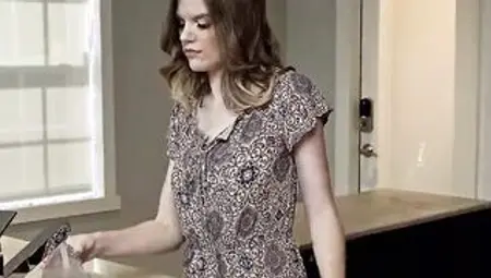 Former Mormon Step-Sister Nikki Sweet Getting Bent Over Sink By