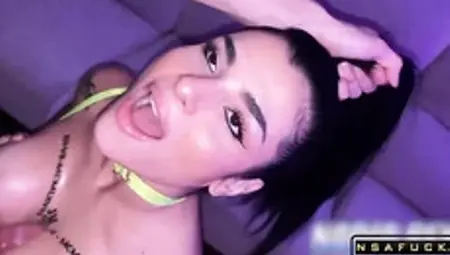 Nadja Lapiedra ANAL HARD SWALLOWING CUM