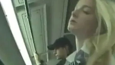 Girl rides the bus 240p