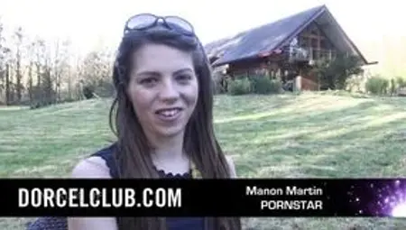 Dorcel Club featuring Anissa Kate and Chloe Lacourt's brunette scene