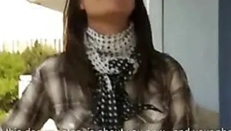 Huge rack amateur babe pussy pounded for money