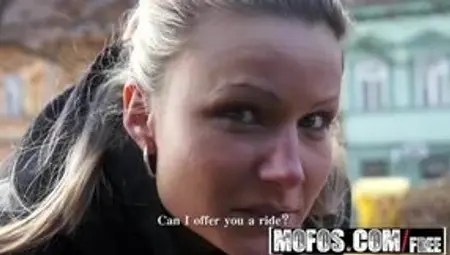 Public Pick Ups - Giving Holly A Ride starring  Holly