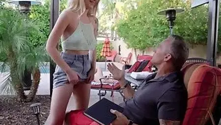 Cock Hungry Stepdaughter Megan Holly takes Stepdads Dick for A Wild Ride - S4&colon;E1