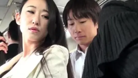 Japanese Teen Invaded in Public Toilet