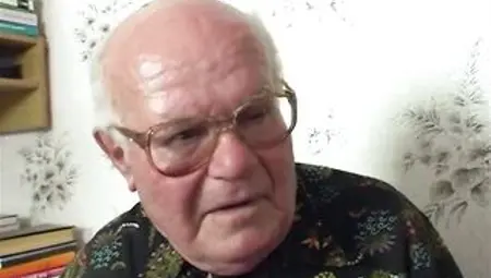 Older Man Mireck seduces teen golden-haired
