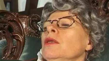 Solo German Granny Likes to Finger Her Cunt