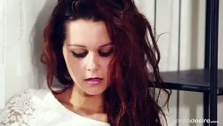 Laura Costina gets her pink coochie gently fucked by a fat dick
